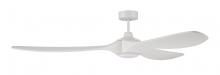  EVY72W3 - Envy 72" 3-Blade Indoor/Outdoor (Damp) Ceiling Fan in White w/ White Blades