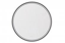  MIR3201CL-FB3C - Ross 32" Framed Round LED Mirror in Flat Black