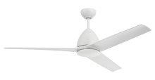  NTO54W3 - Nitro 54" 3-Blade Indoor/Outdoor (Wet) Ceiling Fan in White w/ White Blades