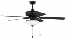  OP211FB5 - Outdoor Pro Plus 211 52" 5-Blade Indoor/Outdoor (Wet) Ceiling Fan in Flat Black w/ Flat Black Bl