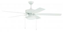  OS119W5 - Outdoor Super Pro 119 60" 5-Blade Indoor/Outdoor (Wet) Ceiling Fan in White w/ White Blades