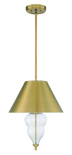  P955SB3 - Nabu 3 Light Pendant in Satin Brass