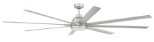 RSH84PN8 - Rush 84" 8-Blade Indoor/Outdoor (Wet) Ceiling Fan in Painted Nickel w/ Painted Nickel Blades