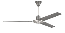  UT56TBNK3MR - Utility 56" 3-Blade Ceiling Fan in Titanium/Brushed Polished Nickel w/ Titanium Finish Blades