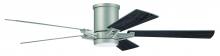  WYT52PN5 - Wyatt 52" 5-Blade Ceiling Fan in Painted Nickel w/ Brushed Nickel/Greywood Blades