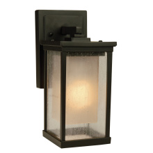  Z3704-OBO - Riviera 1 Light Small Outdoor Wall Lantern in Oiled Bronze Outdoor