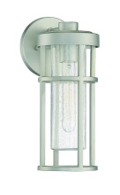  ZA4204-SA - Encompass 1 Light Small Outdoor Wall Lantern in Satin Aluminum