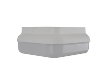  ZA6407-TW - Resilience 2 Light Outdoor Flushmount in Textured White