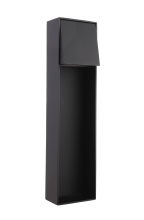  ZA6722-MN-LED - Nook 1 Light 21"H LED Outdoor Lantern in Midnight