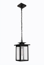  ZA7011-TB - Rock Creek 1 Light Outdoor Pendant in Textured Black