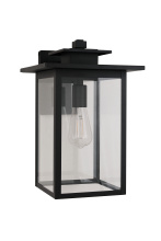  ZA7024-TB - Rock Creek 1 Light 15.38" Outdoor Wall Lantern in Textured Black