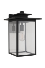  ZA7034-TB - Rock Creek 1 Light 17.25" Outdoor Wall Lantern in Textured Black