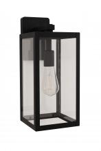  ZA7114-TB - Harris 1 Light 15.63" Outdoor Lantern in Textured Black