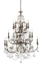  5117-EB-CL-MWP - Regis 18 Light English Bronze Chandelier
