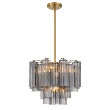  ADD-300-AG-SM - Addis 4 Light Aged Brass Mini Chandelier