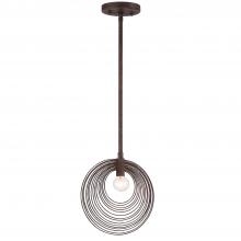  DOR-B7700-FB - Doral 1 Light Forged Bronze Mini Pendant