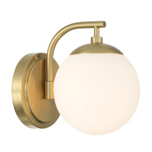  ED0121001VG - Maverick 1 Light Vibrant Gold Bathroom Vanity