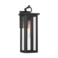  ED0811101MK - Boadie 1 Light Matte Black Outdoor Sconce