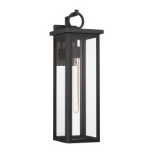  ED0811201MK - Boadie 1 Light Matte Black Outdoor Sconce