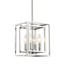  ED884124CH - Kai 4 Light Polished Chrome Pendant