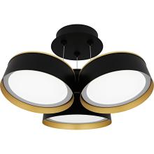  BYS1719MBK - Byrnes Semi-Flush Mount