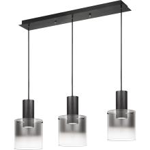  PCKR336EK - Kilmer Integrated LED Earth Black Linear Chandelier