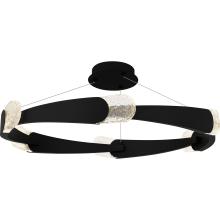  PCSAF1734MBK - Saffron Semi-Flush Mount