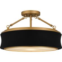  QSF6801MBK - Quoizel Semi-Flush Mount