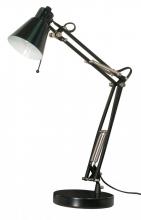  60/845 - Mini Head Drafting Lamp - 1 Light - Black