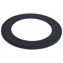  80/2900 - Flat Wafer Downlight Retrofit Trim; 4 Inch; Matte Black Finish
