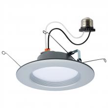  S11836R1 - 9 Watt; LED Downlight Retrofit; 5-6 Inch; CCT Selectable; 120 Volts; Brushed Nickel Finish