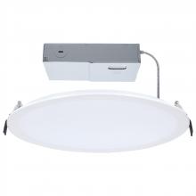  S11849 - 38 Watt; 12 Inch LED Direct Wire Downlight; Remote Driver; CCT Selectable; Dual Dimming; Flat Face;