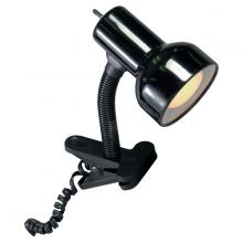  SF76/226 - Clip On Goose Neck Lamp; Steel; Black Finish