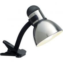  SF76/357 - Clip On Goose Neck Lamp; Steel / Black Finish