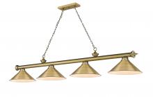  2306-4RB-RB15 - 4 Light Billiard