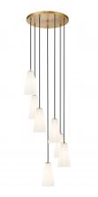  3043P6-7R-MGLD - 7 Light Chandelier
