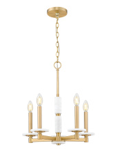  3045-5MGLD - 5 Light Chandelier