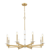  3045-8MGLD - 8 Light Chandelier
