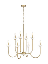  352-8MGLD - 8 Light Chandelier