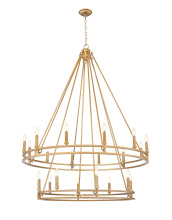  4005-20SBR - 20 Light Chandelier