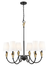  4014-32MB-MGLD - 6 Light Chandelier