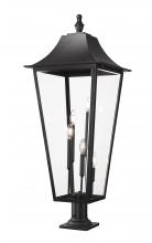  5008PHXXLR-533PM-BK - 5 Light Outdoor Pier Mounted Fixture
