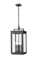  5019CHB-BK - 4 Light Outdoor Chain Mount Ceiling Fixture