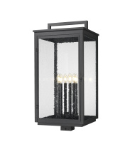  5019PHXXLS-BK - 6 Light Outdoor Post Mount Fixture