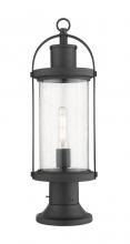  569PHM-553PM-BK - 1 Light Outdoor Pier Mounted Fixture