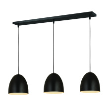  6012P12-3L-SBK - 3 Light Pendant