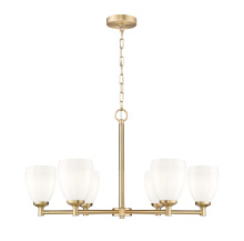  7004-6MGLD - 6 Light Chandelier