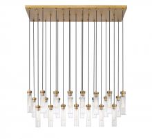  740P-23L-RB - 23 Light Linear Chandelier