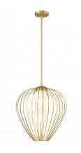  7507-18MGLD - 1 Light Pendant