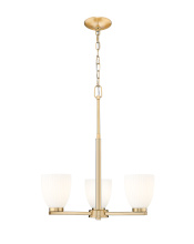  7518-3MGLD - 3 Light Chandelier
